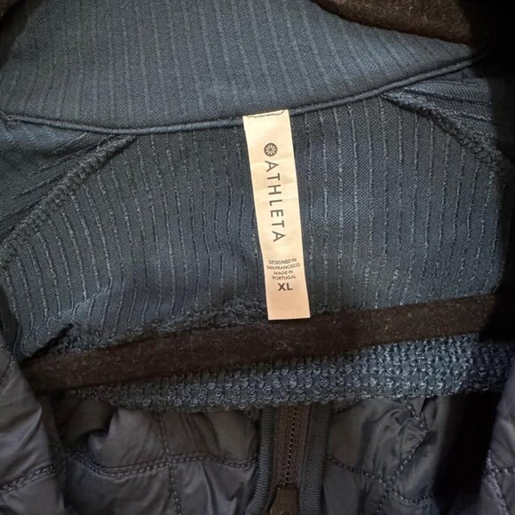 NWT Athleta Flurry Force Insulated PrimaLoft Jacket Size XL with Snake Added - Picture 4 of 10
